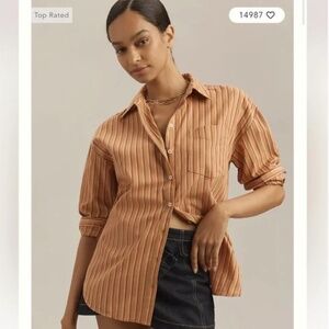 NWT Anthropologie Bennett Shirt Top